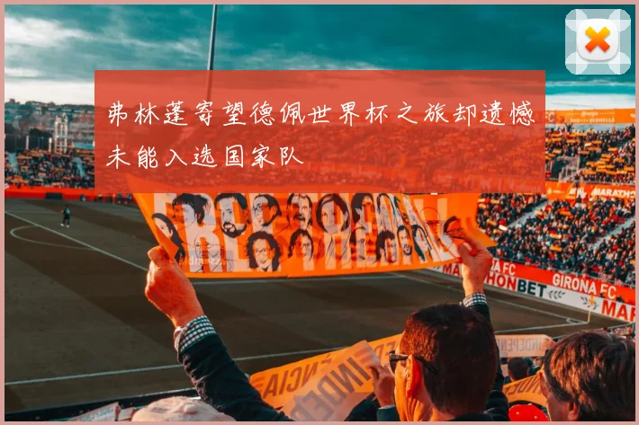 弗林蓬寄望德佩世界杯之旅却遗憾未能入选国家队